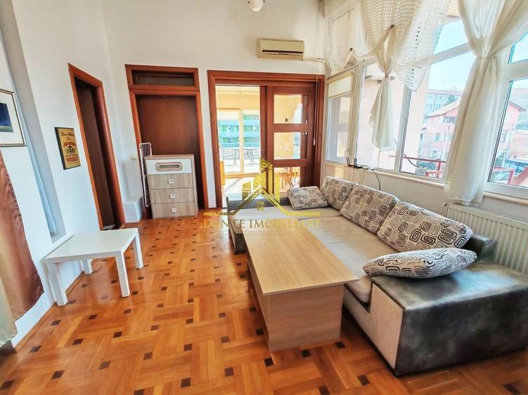 2 camere, mobilat modern, terasa 30 mp, parcare, Zorilor, Sigma, UMF - 10