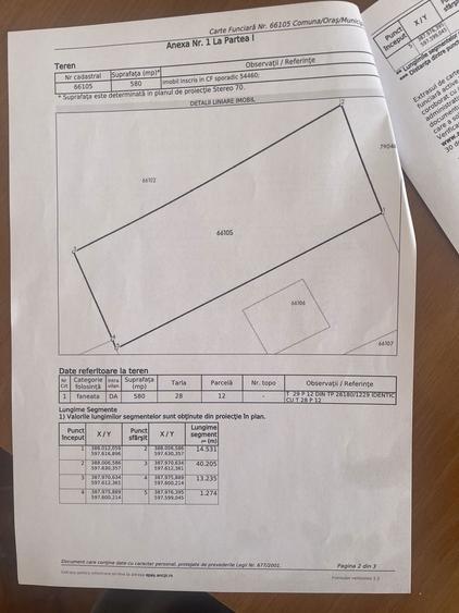 Teren intravilan de vanzare in Chinteni, aproape de Cluj Napoca 580 mp - 7