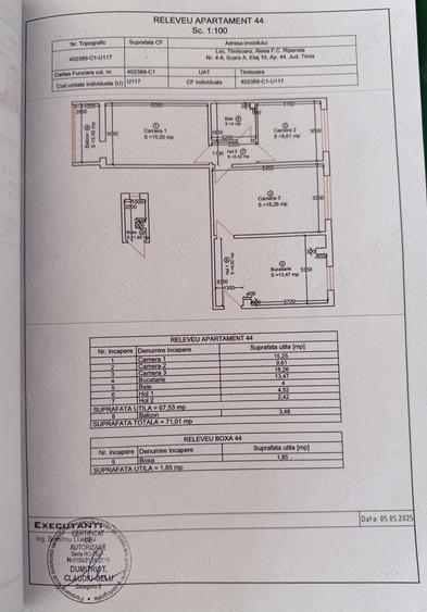 Proprietar apartament 3 camere , 71 mp + boxa, la 5 minute de centru - 6