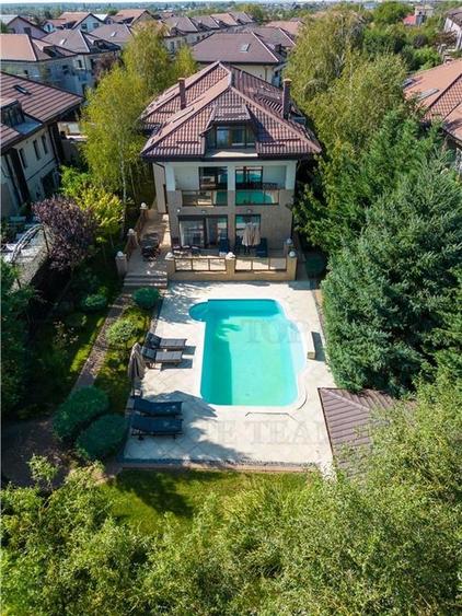 Vila de Lux cu Piscina, Acces direct la Lac si Vedere Panoramica - 3