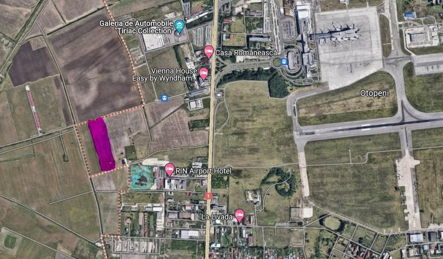 Teren intravilan vis avis  de Tiriac City - 2