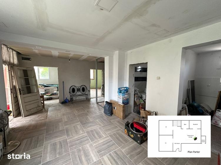 Casă cu 5 camere cu Teren 1000 Mp în Nojorid