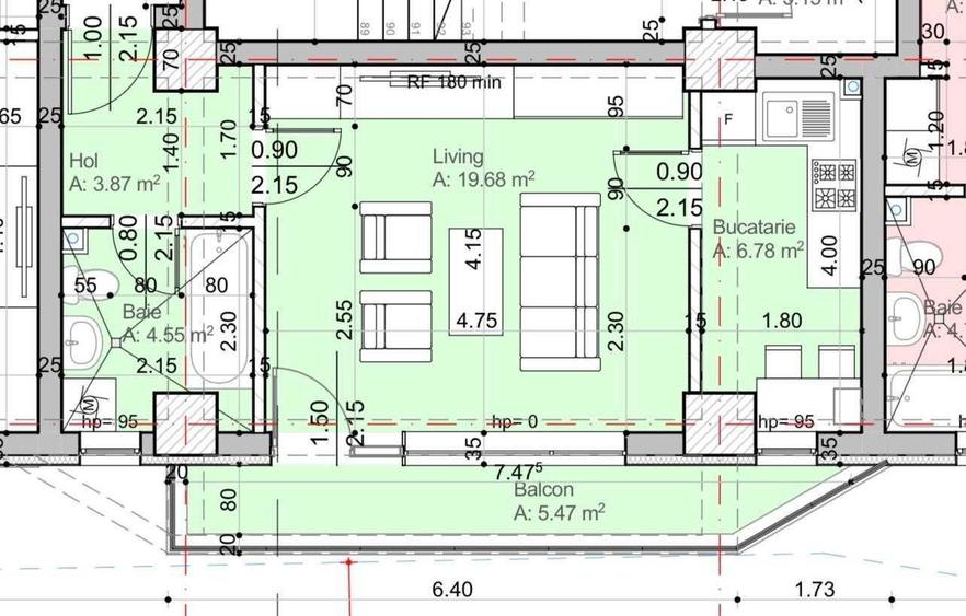 Apartament 1 camera! Bloc nou Nueva! - 8