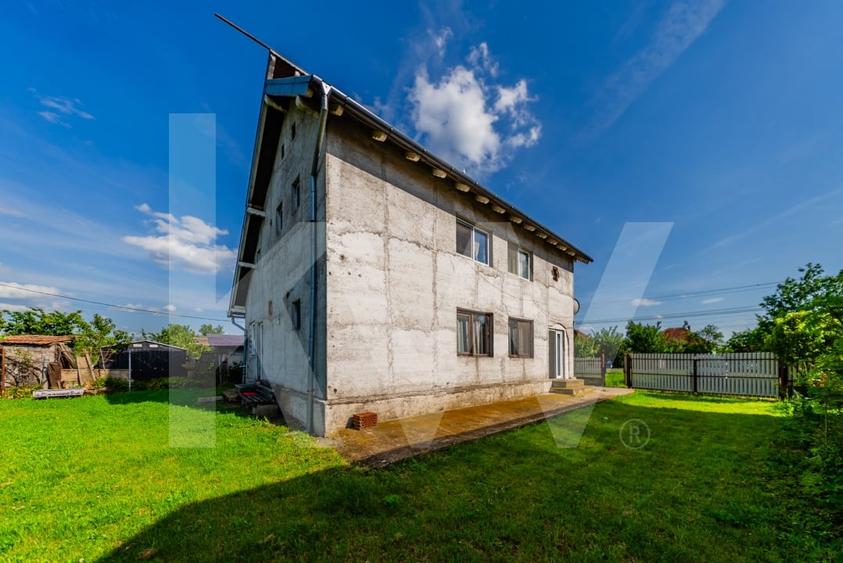 Casă individuală cu 5 camere cu Canalizare în Frumușeni
