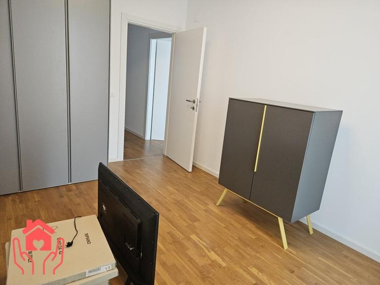 (Baneasa Shopping City-THE IVY)-3 camere mobilier ROVERE, vedere mixta, garaj! - 13