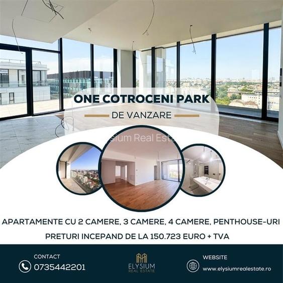 Apartamente de vanzare 2,3,4 camere si Penthouse One Cotroceni Park Apartamente de vanzare 2,3,4 camere si Penthouse One Cotroceni Park