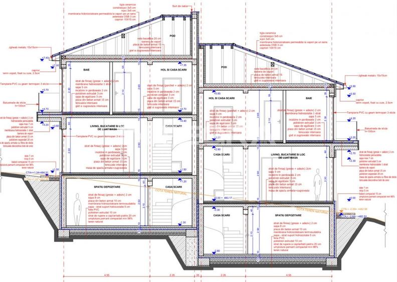 Vand Casa Premium 180 Mp |  Sala de Cinema | Constructie de Foarte Buna Calitate - 14