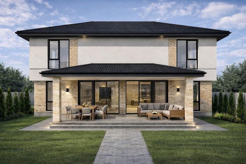 Vila individuala 280 mp 567 mp teren 6 dormitoare Granita Sector 5 acces STB 500m - 6