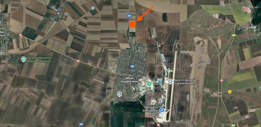 Teren intravilan 7ha, deschidere 234m la drum judetean, Mihail Kogalniceanu - 1