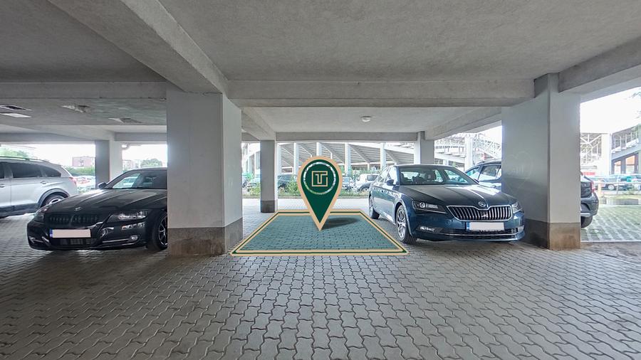 Parcare acoperită cu vedere spre stadionul UTA – Ansamblul Rezidențial Ared - 1