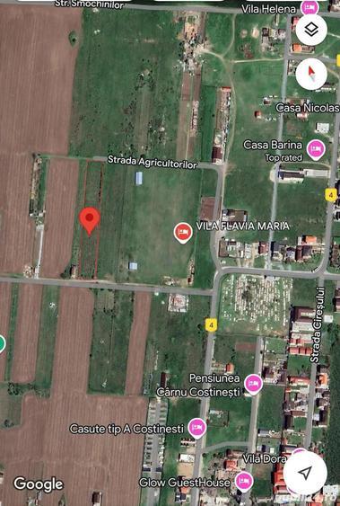 5000mp intravilan Costine?ti acces la 2 strazi ideal Pensiuni Hotel - 1