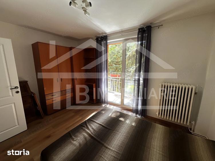 Apartament cu 2 camere nedecomandat, mobilat în 7 Noiembrie