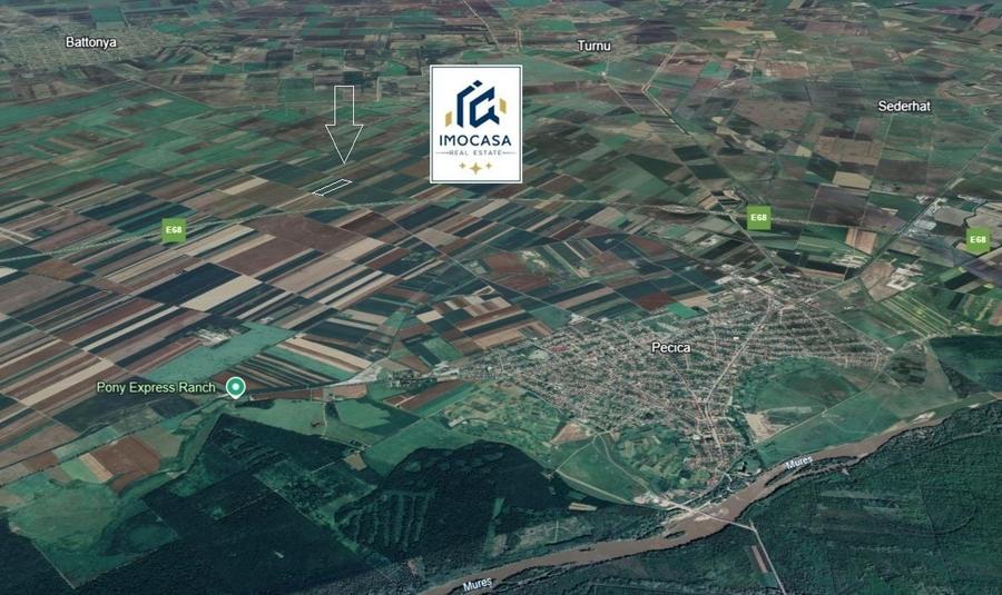 Teren agricol extravilan de 26400 mp, în Nord