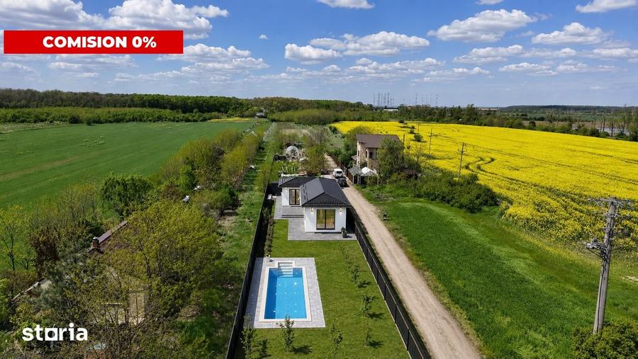 Casă cu 3 camere cu Teren 900 Mp în Gruiu