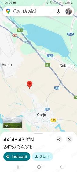 vand teren agricol 10.000 m intrare Autostrada A1! Oarja - 2