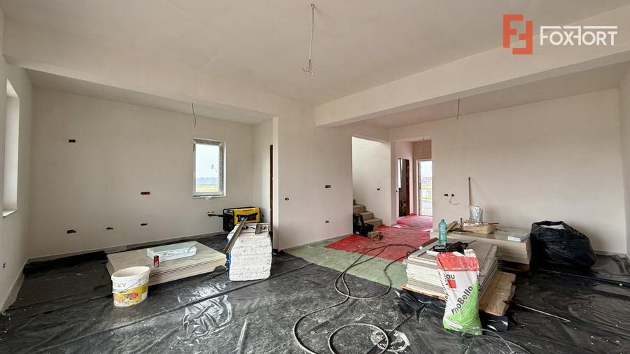 Duplex cu 5 camere de 128 mp utili si teren de 370 mp, zona Giarmata Vii - 6