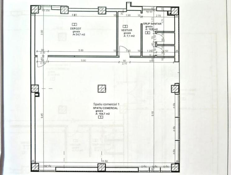 Spatiu comercial 146 mp la parter | 3 parcari | 300m de C-tin Brancusi Spatiu comercial 146 mp la parter | 3 parcari | 300m de C-tin Brancusi