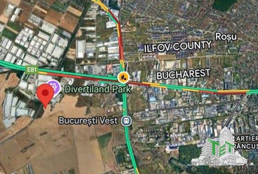 SUPER-PRET Teren 3530mp in zona industriala Chiajna - 2