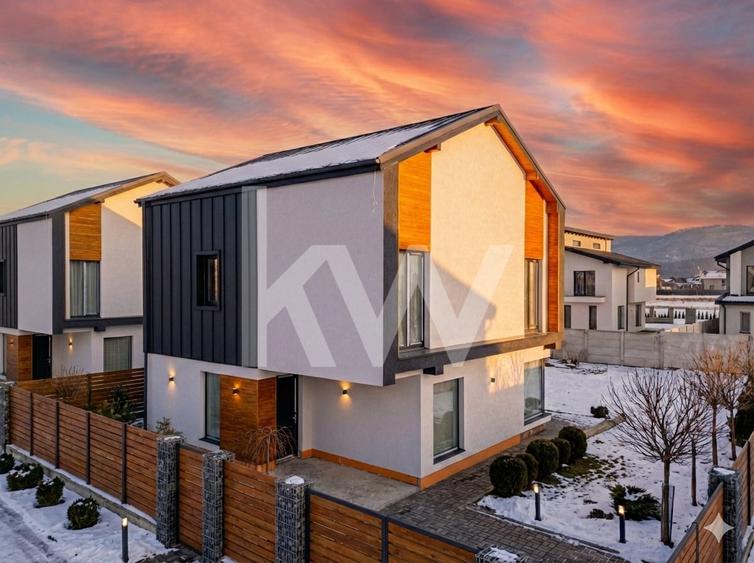 Casă individuală nouă | 184 mp utili | teren 600 mp | - 1