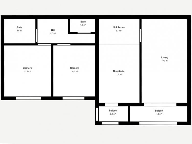 Apartament 3 Camere - Complexul Studentesc - 0%COMISION - 13
