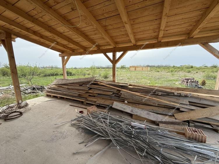 Casa la rosu dispusa pe Parter | 740 Teren | Sag - 4