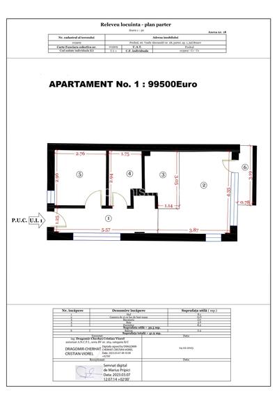 DIRECT PROPRIETAR PREDEAL  APARTAMENT  2CAM  IMOBIL 2023,vedere  Partia Clabucet