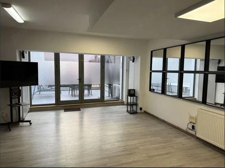 Unirii Închiriez spațiu birou recent modernizat terasa proprie 85 mp parter open - 2