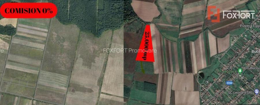 COMISION 0% Teren extravilan Mosnita in zona de Padurea Bistra - 25.000 mp