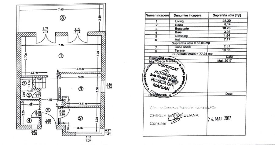 Casa tip duplex, 5 camere, Mogosoaia, P+1+Pod ! - 45
