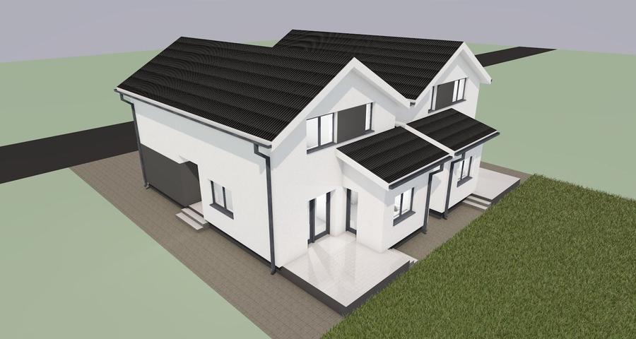 Duplex modern în Moșnița Nouă Comision 0% - 4