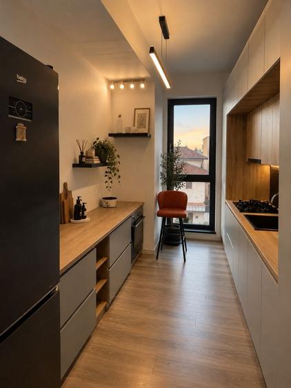 Apartament cu 2 camere decomandat, mobilat în Central