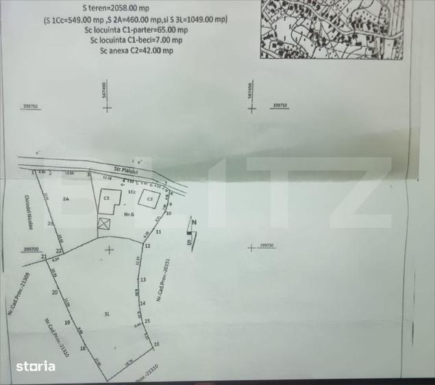 Spațiu comercial, în Scorțeni