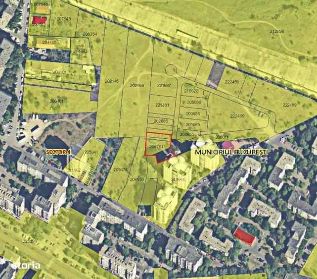 Teren intravilan 770mp Cercetatorilor Oltenitei direct proprietar - 1