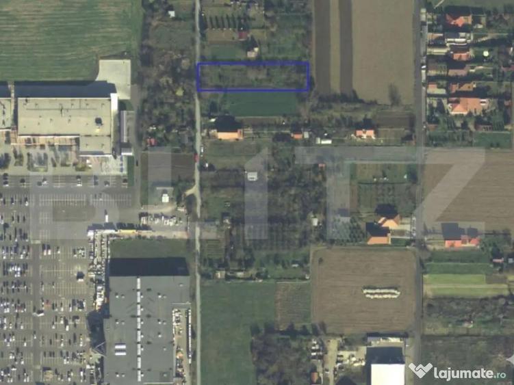 Teren extravilan de vanzare, 2500 mp, zona strada Careiului - 2