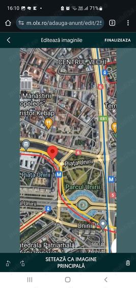 4 camere, 2 bai, 4 terase, 100mp, etaj 6 8, Piata Unirii bloc Vodafone - 5