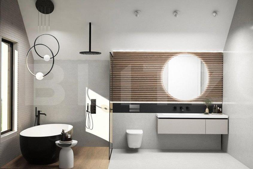 Casa individuala, 4 camere, P+M, proiect superb! zona Stupini - 11