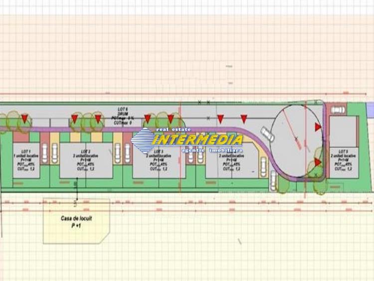 Teren Intravilan de Vanzare Alba Barabant 2850 mp d=20m - 2