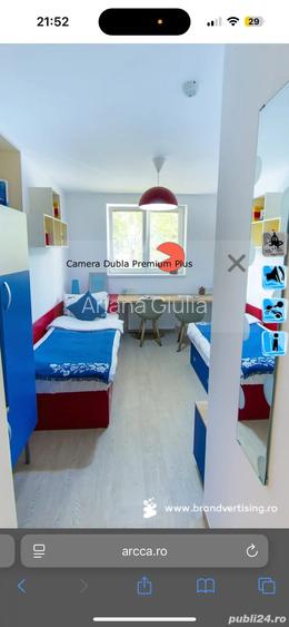 Contract camin privat Arcca Pajura - camera dubla premium