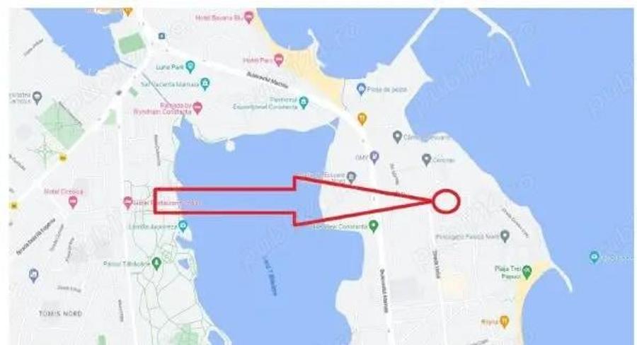 Teren intravilan 1.151 m.p. Constanta- de vanzare pret 700.000 Euro Zona Plaja Reyna - 2