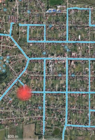 Vand casa Sacalaz cu teren 900 mp
