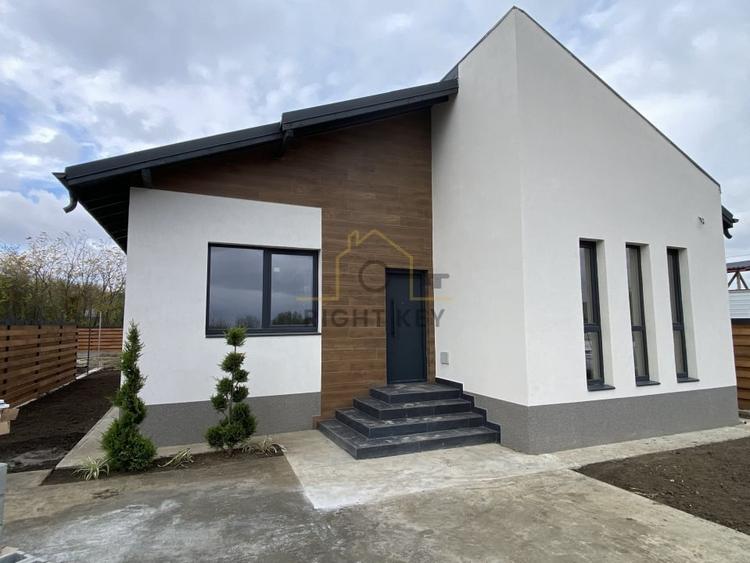 Liniste, natura si confort - casa noua, 4 cam, la cheie in Teghes! - 1