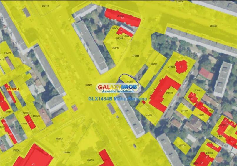 Teren zona M2, 360 mp, metrou 1 Mai, str. Clabucet - 1