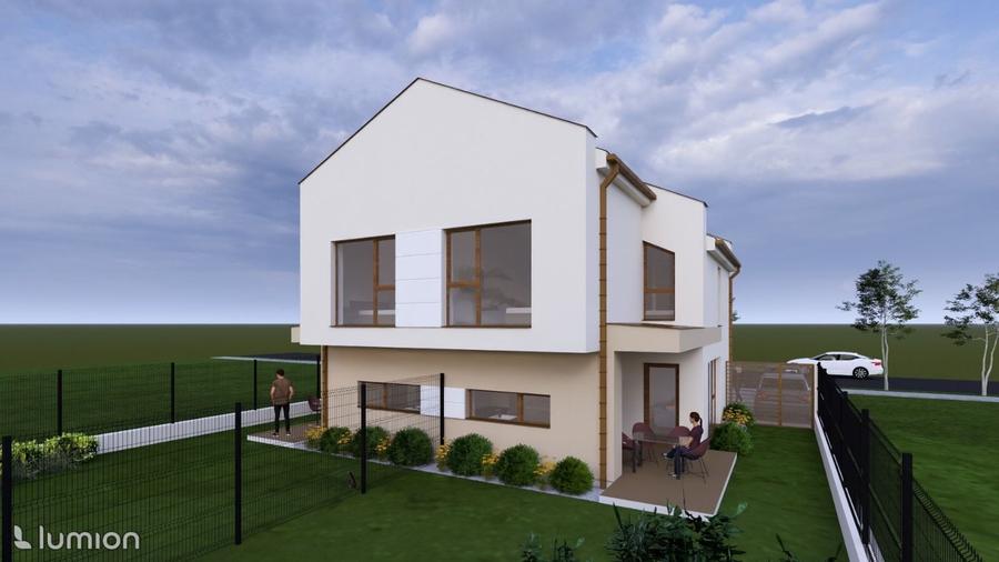 Comision 0% Duplex de vânzare  Dumbrăvița langa lac si padure 110mp utili - 4