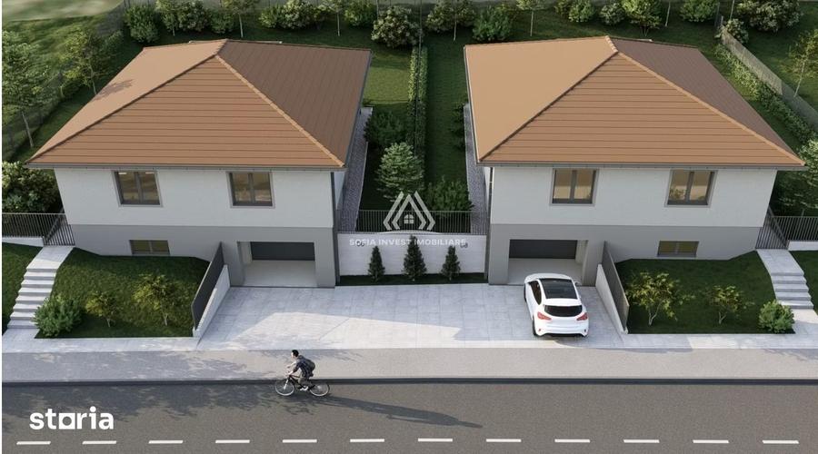 Casă cu 4 camere cu Teren 535 Mp în Chinteni