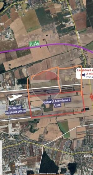 Teren Construcții intravilan de 27700 mp, în Exterior Nord