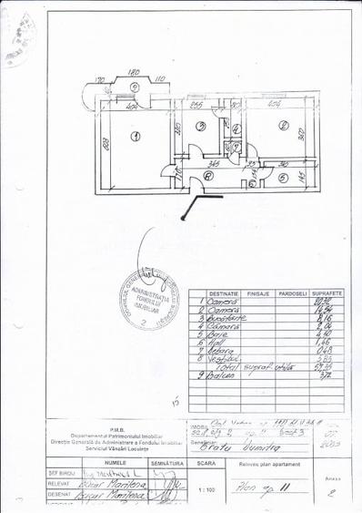 Apartament cu 2 camere decomandat, mobilat în Vitan Mall