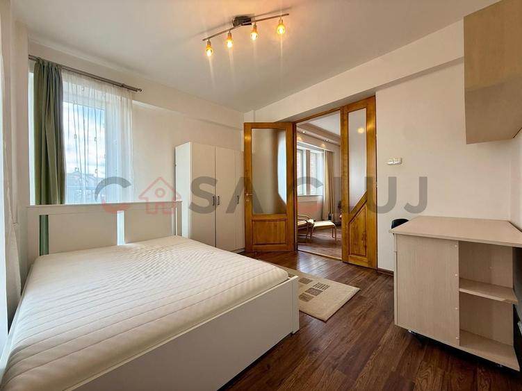 Apartament cu 4 camere semidecomandat, mobilat în Zorilor