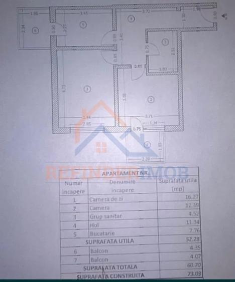 Apartament 2 camere - zona Antiaeriana - 8