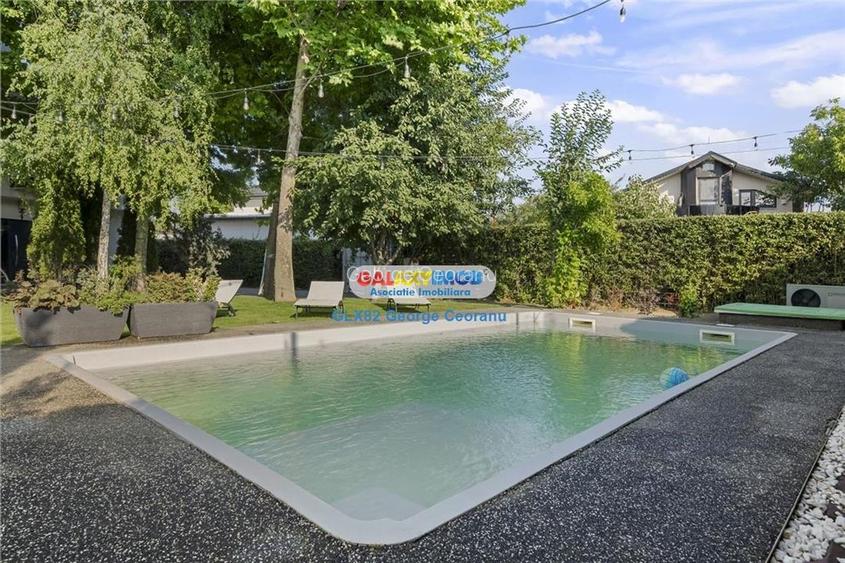 Vanzare vila in stil mediteranean,curte mare, piscina, Berceni Macului