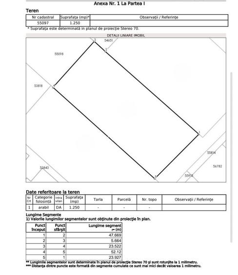 Teren 1 250 Mp De Vanzare, Sângeorgiu de Mureș Strada Matei Corvin! - 6